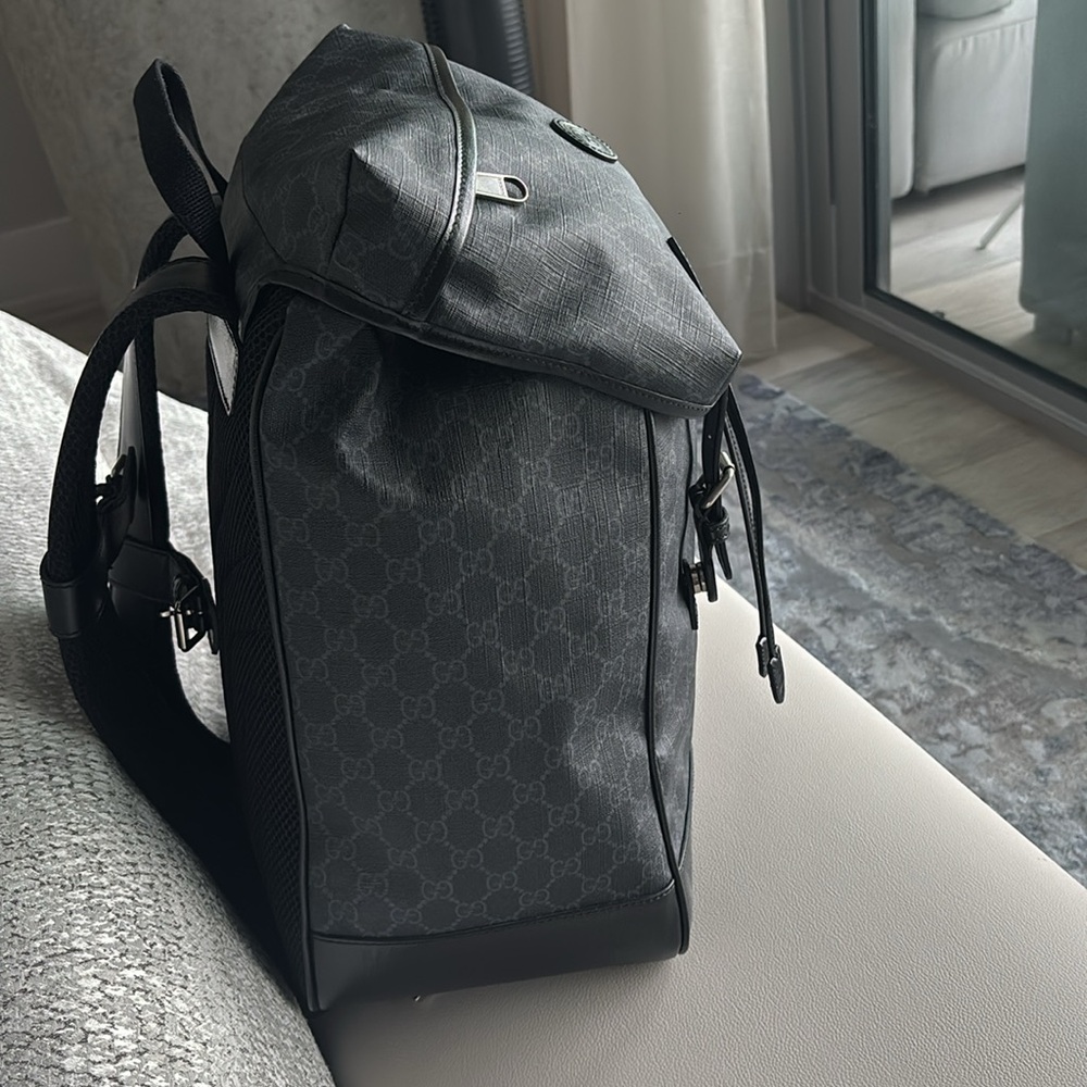 Men’s Gucci Medium Backpack With Interlocking G -… - image 6
